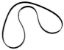 Show details for Mercury-Mercruiser 57-861049 BELT, Serpentine Picture of Mercury-Mercruiser 57-861049 BELT, Serpentine